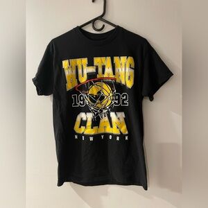 Wu-Tang Clan Black graphic Short Sleeve Tee size men’s medium